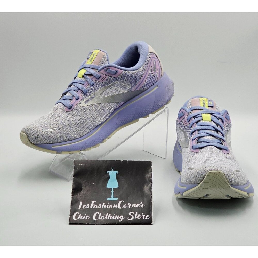 Brooks Women's Purple White Ghost 14  Running Shoes Size 9 2931
